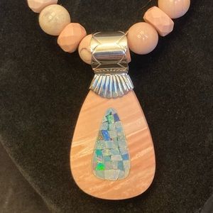 Jay King Pink Micro-Opal Necklace